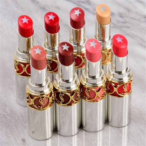 ysl rock'n shine 10|YSL Rouge Volupte Rock'N Shine Lipstick Swatches .